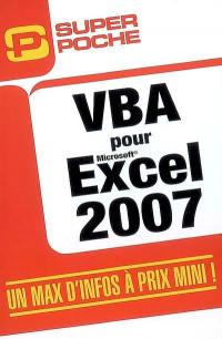 VBA pour Excel 2007