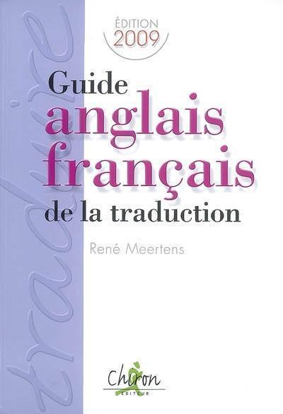 Guide anglais français de la traduction