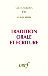 Tradition orale et Ecriture