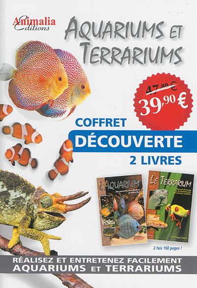 Aquariums et terrariums : coffret découverte 2 livres
