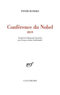 Conférence du Nobel 2019