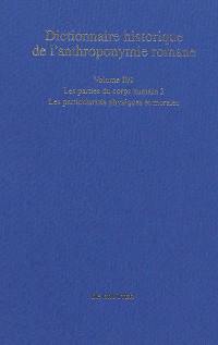 Dictionnaire historique de l'anthroponymie romane : Patronymica romanica (PatRom). Vol. 2-2
