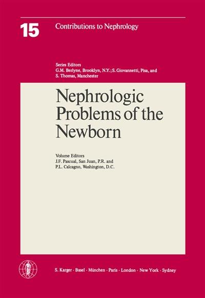 Nephrologic problems of the newborn