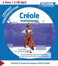 Coffret conversation créole martiniquais : 1 livre + 1 CD MP3