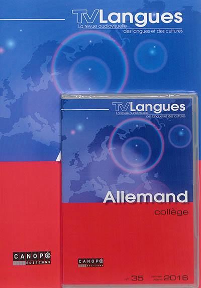 TV langues : allemand, collège, n° 35