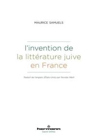 L'invention de la littérature juive en France