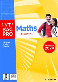 Maths 1re, terminale bac pro : groupement C : programme 2020