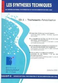 Les synthèses techniques du Service national d'information et de documentation sur l'eau. Vol. 3-1. Traitements : potabilisation