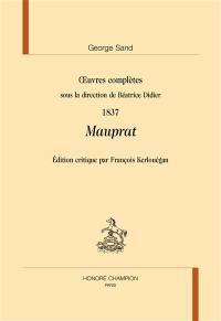 Oeuvres complètes. 1837