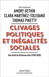 Clivages politiques et inégalités sociales : une étude de 50 démocraties (1948-2020)