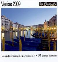 Venise 2009 : calendrier semaine par semaine : 53 cartes postales