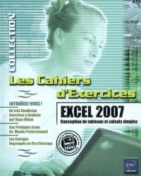 Excel 2007 : conception de tableaux et calculs simples