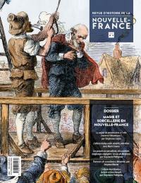 Revue d'histoire de la Nouvelle-France. Vol. no 2. Dossier: Magie et sorcellerie en Nouvelle-France