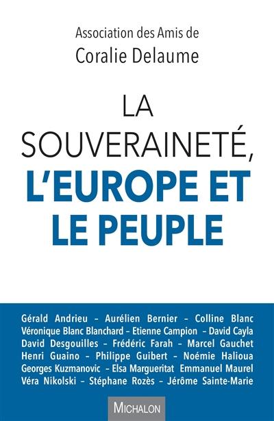 La souveraineté, l'Europe et le peuple