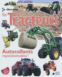 Les tracteurs : autocollants repositionnables !