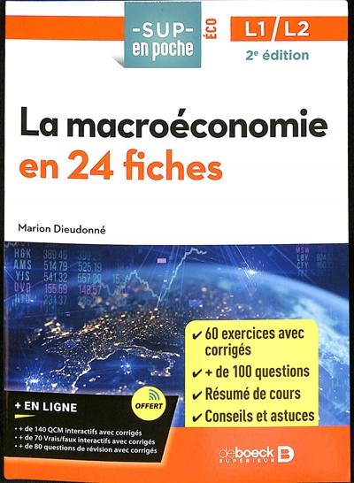 La macroéconomie en 24 fiches : L1, L2