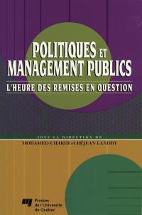 Politiques et management publics : heure des remises en question