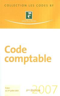 Code comptable 2007 : à jour au 1er juillet 2007