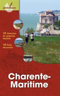Charente-Maritime : 10 itinéraires de randonnée détaillés, 10 fiches découverte