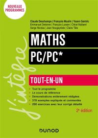Mathématiques tout-en-un PC, PC* : nouveaux programmes
