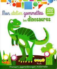 Les dinosaures : 500 gommettes