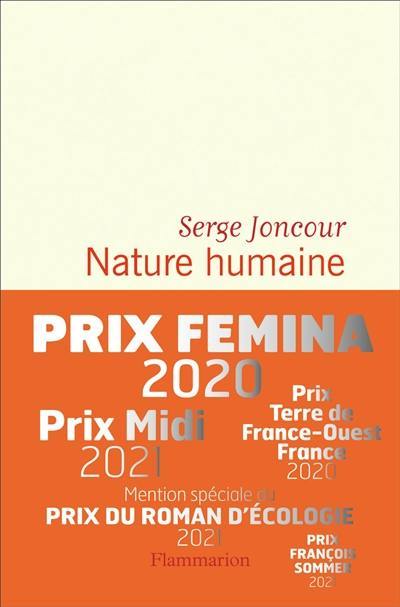 Livre : Nature humaine, le livre de Serge Joncour ...
