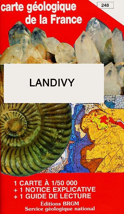 Landivy : carte géologique de la France à 1/50 000, 248