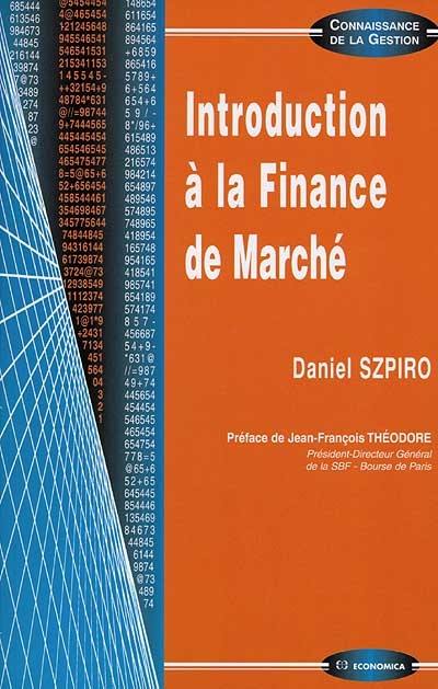 Introduction à la finance des marchés