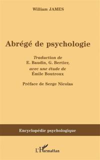 Abrégé de psychologie (1892)