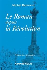 Le roman depuis la Révolution