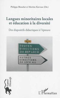 Langues minoritaires locales et éducation à la diversité : des dispositifs didactiques à l'épreuve