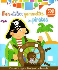 Les pirates : 500 gommettes