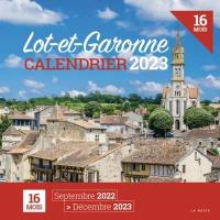 Lot-et-Garonne : calendrier 2023 : 16 mois, septembre 2022-décembre 2023