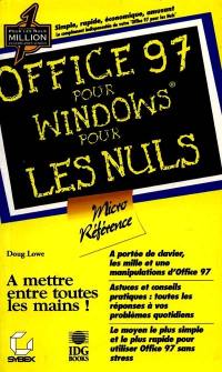 Microsoft Office 97 pour Windows, micro-référence pour les nuls