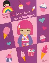Kimmidoll junior : mon livre de coloriages