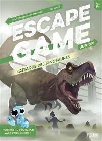 L'attaque des dinosaures : escape game junior