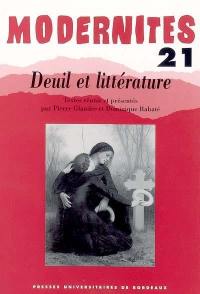 Modernités, n° 21. Deuil et littérature