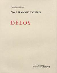 La sculpture archaïque et classique. Vol. 1. Catalogue des sculptures classiques de Délos