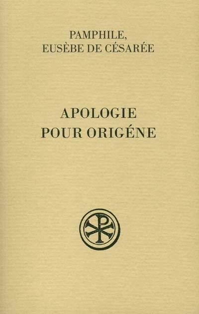 Apologie pour Origène. Vol. 1