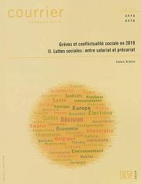 Courrier hebdomadaire, n° 2475-2476. Grèves et conflictualité sociale en 2019 (2) : Luttes sociales et précariat