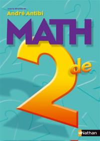 Math 2e : livre de l'élève