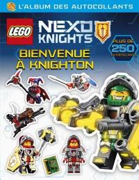 Lego Nexo knights : bienvenue à Knighton : l'album des autocollants