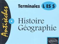 Histoire-géographie terminales L, ES, S