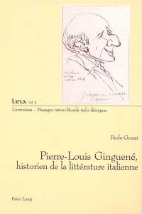 Pierre-Louis Guinguené, historien de la littérature italienne