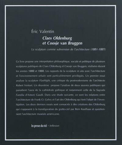 Claes Oldenburg et Coosje van Bruggen : la sculpture comme subversion de l'architecture (1981-1997)