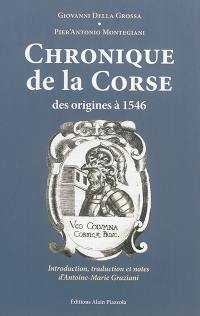 Chronique de la Corse des origines à 1546