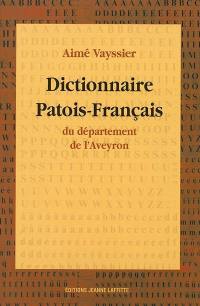 Dictionnaire patois-français du département de l'Aveyron