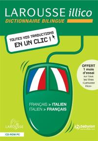 Larousse illico français-italien, italien-français : toutes vos traductions en un clic