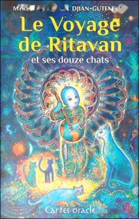 Le voyage de Ritavan et ses douze chats : cartes oracle