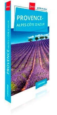 Provence-Alpes-Côte d'Azur : 2 en 1 : guide et atlas